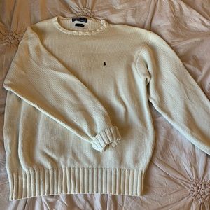 Ralph Lauren White Sweater